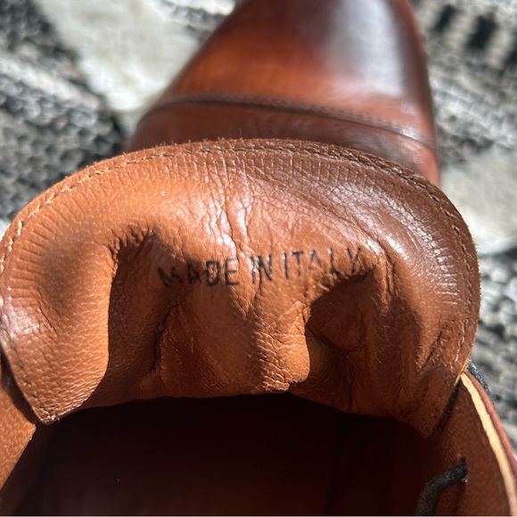 Johnston & Murphy Domani Mens Cap Toe Lace Up Short Boot size 9.5 - Picture 6 of 6